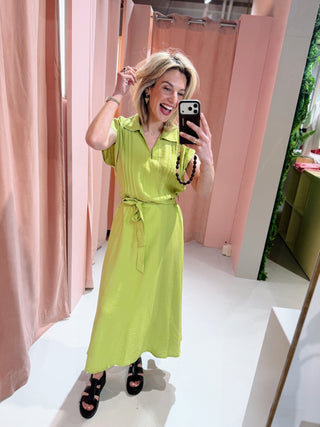 Chase Dress - Lime