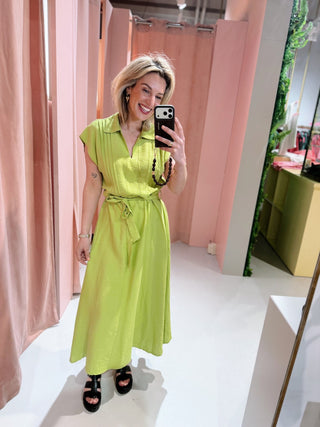 Chase Dress - Lime