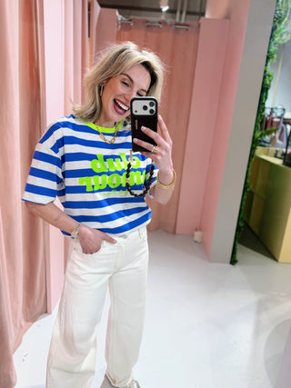 Club Amour Tee - Blauw
