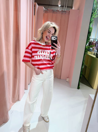 Club Amour Tee - Roze