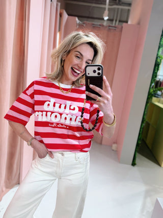 Club Amour Tee - Roze