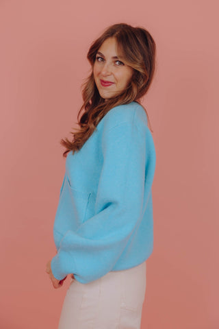 Coco Cardigan - Blauw