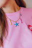 Combi Starfish Necklace - Multi