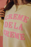 Creme Sweater - Geel