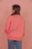 Creme Sweater - Roze