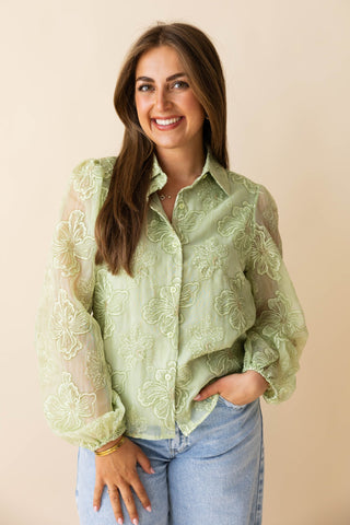 Daan Blouse - Groen