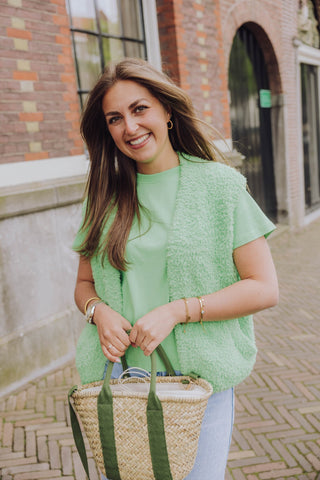 Dagmar Gilet - Groen