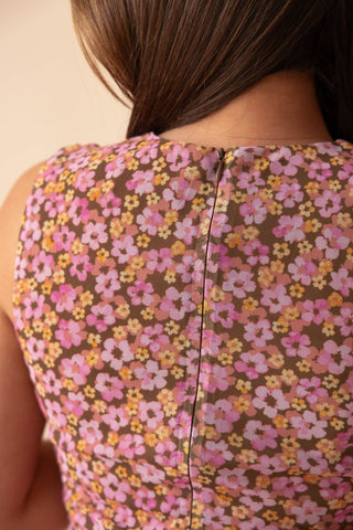 Dallas Dress - Roze