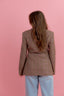 Dani Check Blazer - Magenta