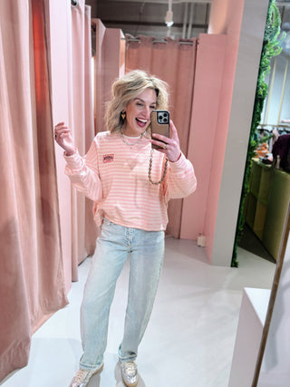 Davina Longsleeve - Baby Roze