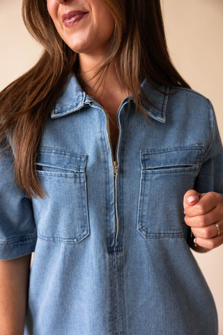 Deborah Dress - Denim