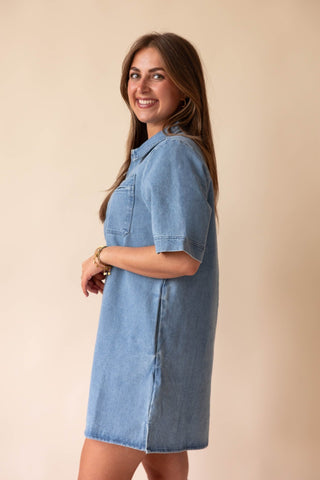 Deborah Dress - Denim