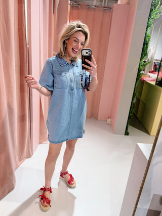 Deborah Dress - Denim