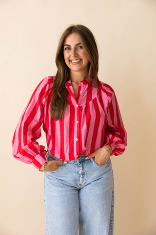 Demi Blouse - Rood