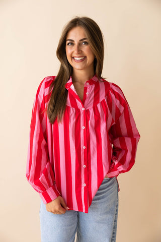 Demi Blouse - Rood