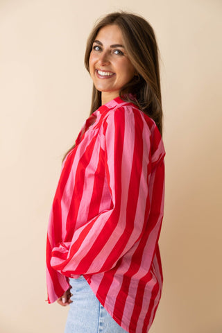 Demi Blouse - Rood