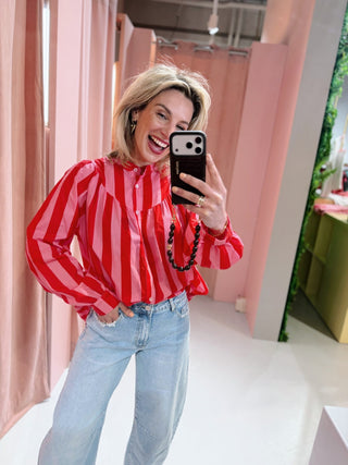 Demi Blouse - Rood