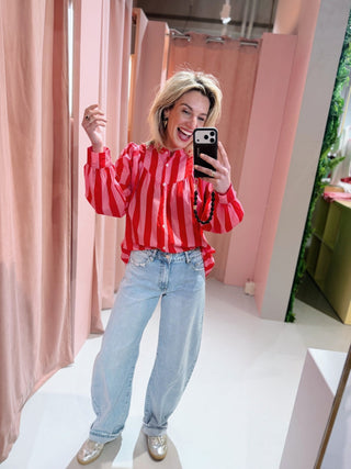 Demi Blouse - Rood