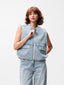 Denim Bodywarmer - Light Blue