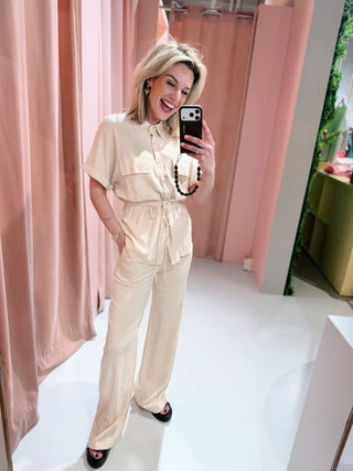 Dewy Pants - Beige