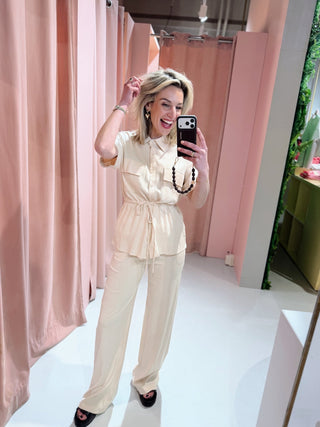 Dewy Pants - Beige