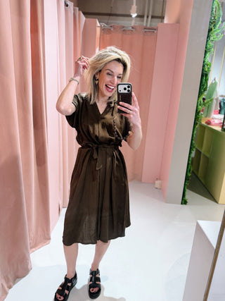 Didi Dress - Bruin