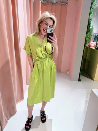 Didi Dress - Lime
