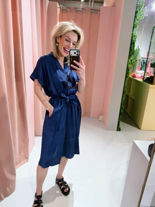 Didi Dress - Navy