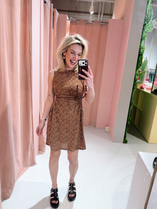 Dionne Dress - Bruin