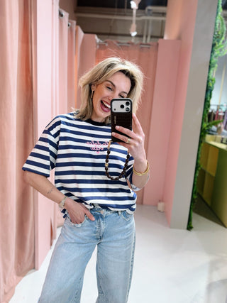 Dolce Vita Tee - Navy