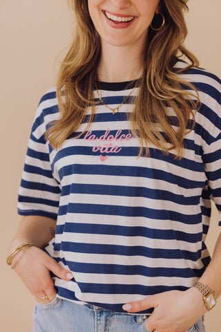 Dolce Vita Tee - Navy