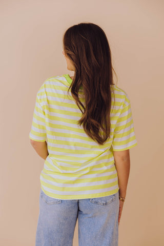 Dolce Vita Tee - Neon Geel