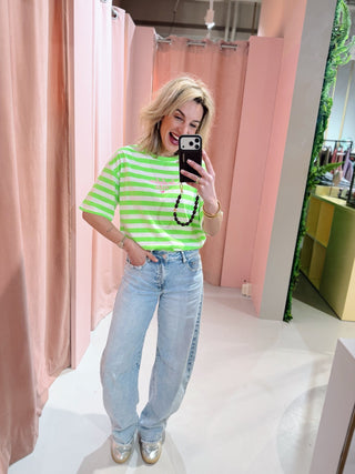 Dolce Vita Tee - Neon Groen