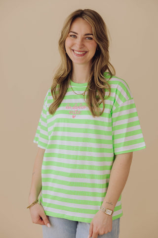 Dolce Vita Tee - Neon Groen