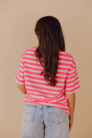 Dolce Vita Tee - Neon Roze