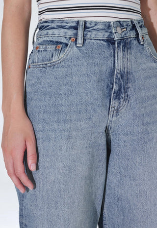 Donna High Relaxed Jeans - Drift Light Used