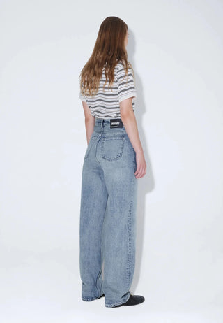 Donna High Relaxed Jeans - Drift Light Used