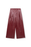 Bibi PU Pants - Bordeaux