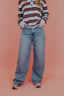 Queen Hearts - The Baggy Jeans - Light Denim