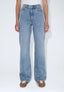 Echo High Straight Jeans - Bay Blue Jay
