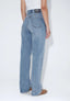 Echo High Straight Jeans - Bay Blue Jay