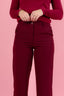 Elia Pants - Bordeaux