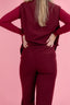 Elia Pants - Bordeaux