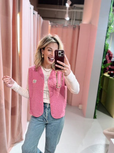 Elodie Gilet - Roze