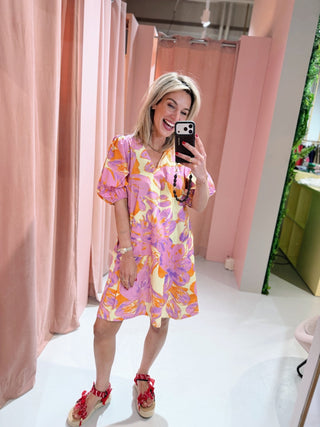 Elvira Dress - Geel