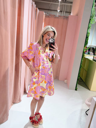 Elvira Dress - Geel