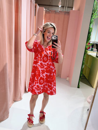 Elvira Dress - Rood