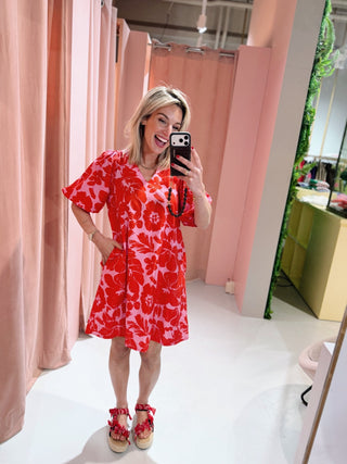 Elvira Dress - Rood