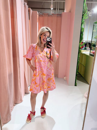 Elvira Dress - Roze