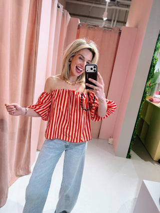 Emma Top - Rood